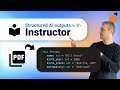 Instructor and Pydantic - Structured LLM outputs for easy data extraction!