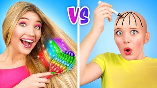 Длинные VS Короткие VS Гига-Длинные Волосы || Проблемы Тонких и Густых Волос