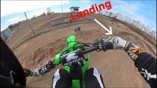 Crazy Riding on a 2023 Kawasaki Kx 250f