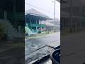 Hujan Deras Sore Hari Di Kampung #hujan #rain #shorts