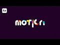Make Dynamic Text Animation in After Effects - After Effects Tutorial - No Plugins Required