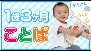 【1歳3ヶ月発語】言葉の成長記録╎どれくらい喋れる？いつからしゃべり始めた？