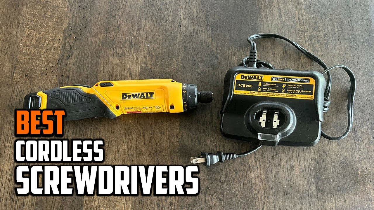 Best Cordless Screwdrivers In 2024 (Top 10 Picks) - YouTube