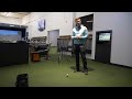 performance golf setup where to place ball for trackman golf