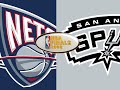 NBA 2K11 : 2003 New Jersey Nets vs. San Antonio Spurs | 4K PC