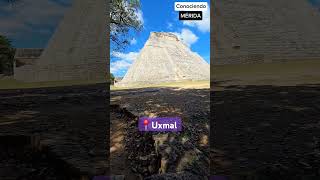 Conociendo Mérida, La Zona arqueología de Uxmal #mexico #uxmal #merida #pyramid #maya