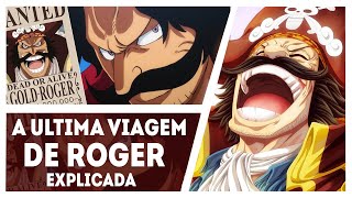 O MOTIVO DE ROGER RIR EM LAUGH TALE E REVELADO O ANTIGO DONO DO TESOURO ONE PIECE - ONE PIECE 968