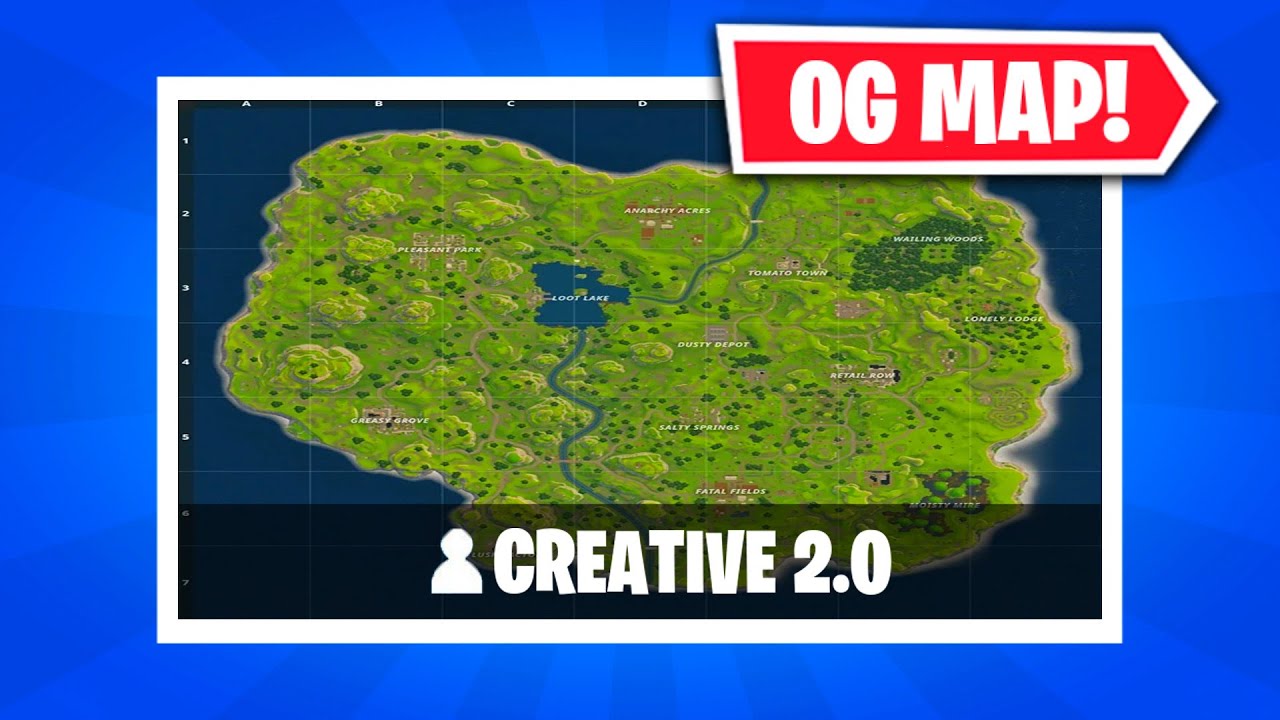 HOW TO PLAY OG MAP CODE IN FORTNITE CREATIVE 2.0 2024! - YouTube