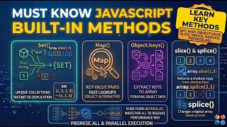 JavaScript slice(), splice(), Set, Map, Object.keys(), Promise.all() | Interview Questions + Example