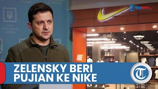 Zelensky Beri Pujian Nike karena Hentikan Bisnisnya di Rusia