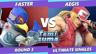 TAMISUMA 196 SSBU - Faster (Falco) Vs. Aegis (Terry) Smash Ultimate Round 3