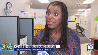 Commissioner Alexandra P. Davis Visits CareerSource Broward Rapid Response Event