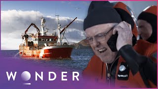 Fishing Crew Trapped On Sinking Ship After Engine Failure | Trapped S1 EP2 | Wonder