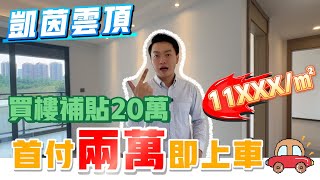 中山凱茵新城 買樓補貼20萬🧐今日推特價單位 11×××/㎡ 首付2萬即上車 精裝修送中央冷氣 | 業主會所及恆溫泳池😍 | 40分鐘直達深圳寶安 | 中山樓盤 凱茵雲頂 #雅居樂