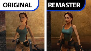 Tomb Raider I-III Remastered | Original VS Remaster | Graphics Comparison