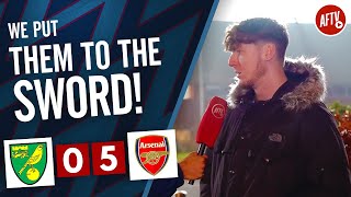 Norwich 0-5 Arsenal | We Put Them To The Sword