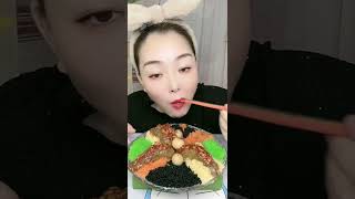 캐비어 레시피를 곁들인 절인 새우, 맛보기| LIN #801