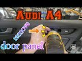 Audi A4 How to remove the door panel to replace the speaker