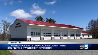 Bradford Vol. Fire Department staff down to 4 after multiple resignations