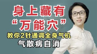 身上藏有“万能穴”，中医教你2针通调全身气机，气散病自消