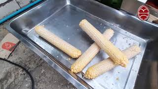 เครื่องแกะเมล็ดข้าวโพด  (Corn Peeling Machine)