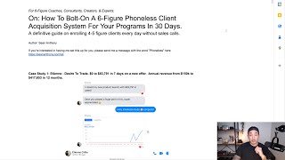 On: How To Enroll 4-5 Figure Clients Every Day Without Sales Calls