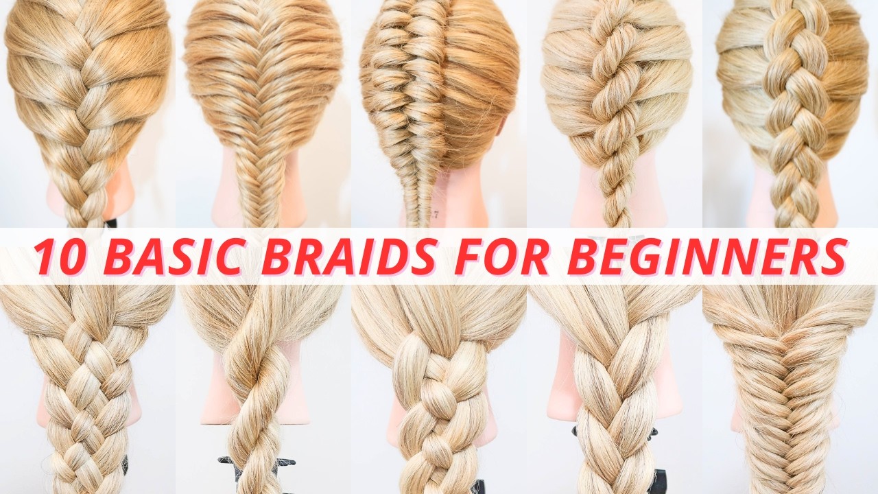 10 Easy Braids For Beginners All The Braids You Need ô é å Cute Easy