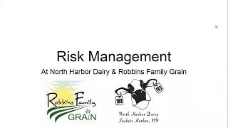 Focus on Risk for Dairy  Source