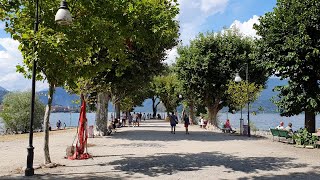 Walking in  Isola dei Pescatori, Italy (4K)