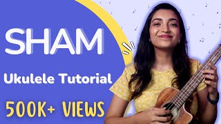 Sham (Aisha) | Easy Hindi Ukulele tutorial | Only 4 Basic Chords