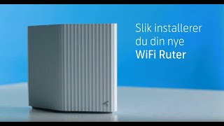 Eksperthjelp: Slik installerer du WiFi Ruter | Fiber | Telenor Norge