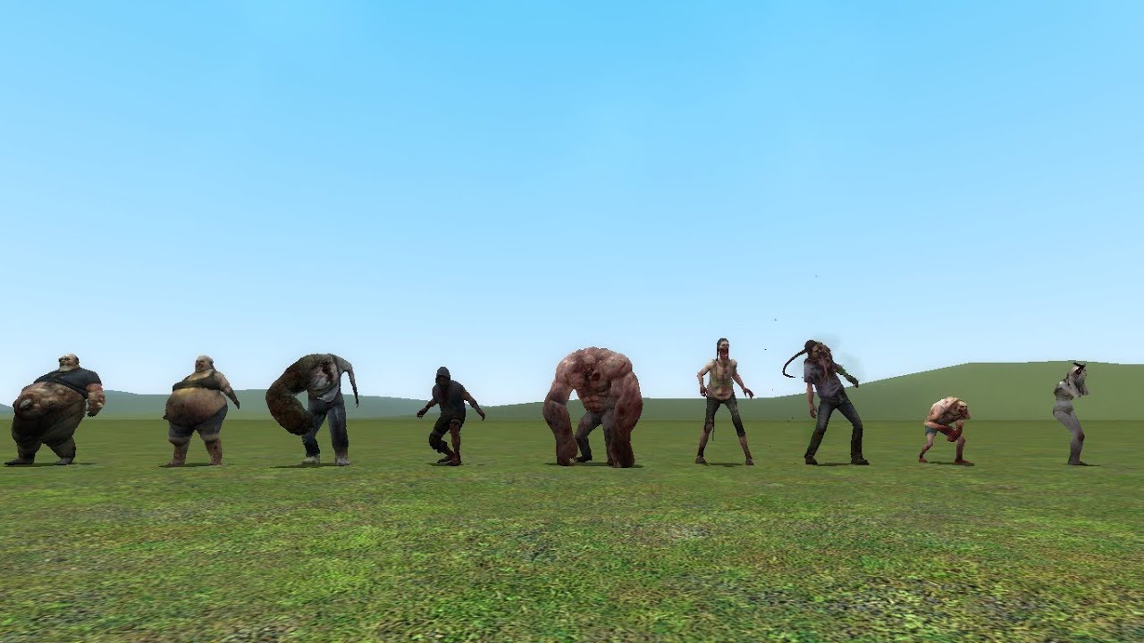 Gmod Demostracion Del Mod L4d2 Youtube