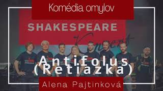 8. Antifolus (retiazka) - Alena Pajtinková - Shakespeare koncert