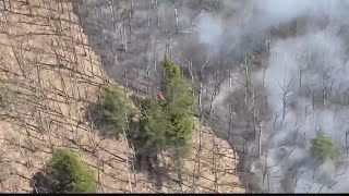 Schoharie County brush fire 100% contained