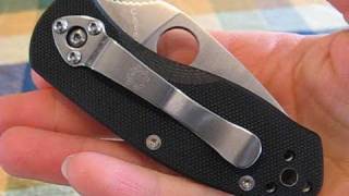 Spyderco Ambitious \u0026 my 'Spyder Drop'