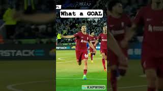 Trent's JAW DROPPING free kick against Leicester #shorts