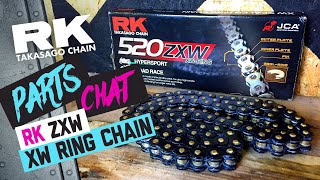 PARTS CHAT - RK Chains ZXW - XW Ring chain unboxing (Ducati Monster Cafe Racer Build)