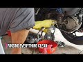 Yamaha XMax full service (CVT, engine & gear oil change)