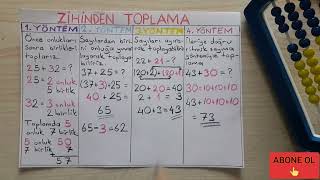 dakikhoca ile zihinden toplama işlemi lgs sınavları Bursluluk sınavı için kısa video #lgs