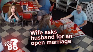 Couple’s open marriage discussion catches bystanders’ attention