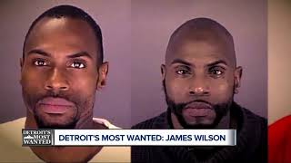 Detroit's Most Wanted: James Wilson has a long history of drugs and robbery
