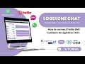 📡 How to Connect Twilio SMS Numbers to LogixOne Chat for Zoho CRM