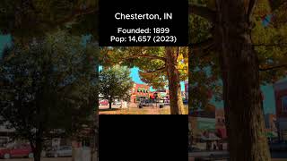 Random US Towns: Chesterton, IN #shorts