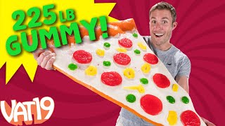 Making a 250 POUND Gummy Pizza! | VAT19