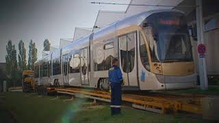 Delivery of Bombardier trams for Vancouver Olympics