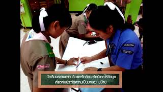 การจัดการเรียนรู้แบบ CLIL+PBL+CBL เรื่อง บอกเล่าชุมชน (แผนที่ 2)