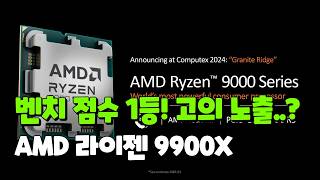 싱글코어 성능 1등? 아직 한발 남았다! | AMD 9900X