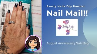 Nail Mail Everly Nails Dip Powder / August Anniversary Sub