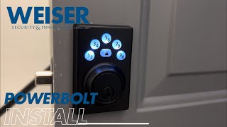 Upgrade Your Security: Installing the Weiser Powerbolt digital Deadbolt