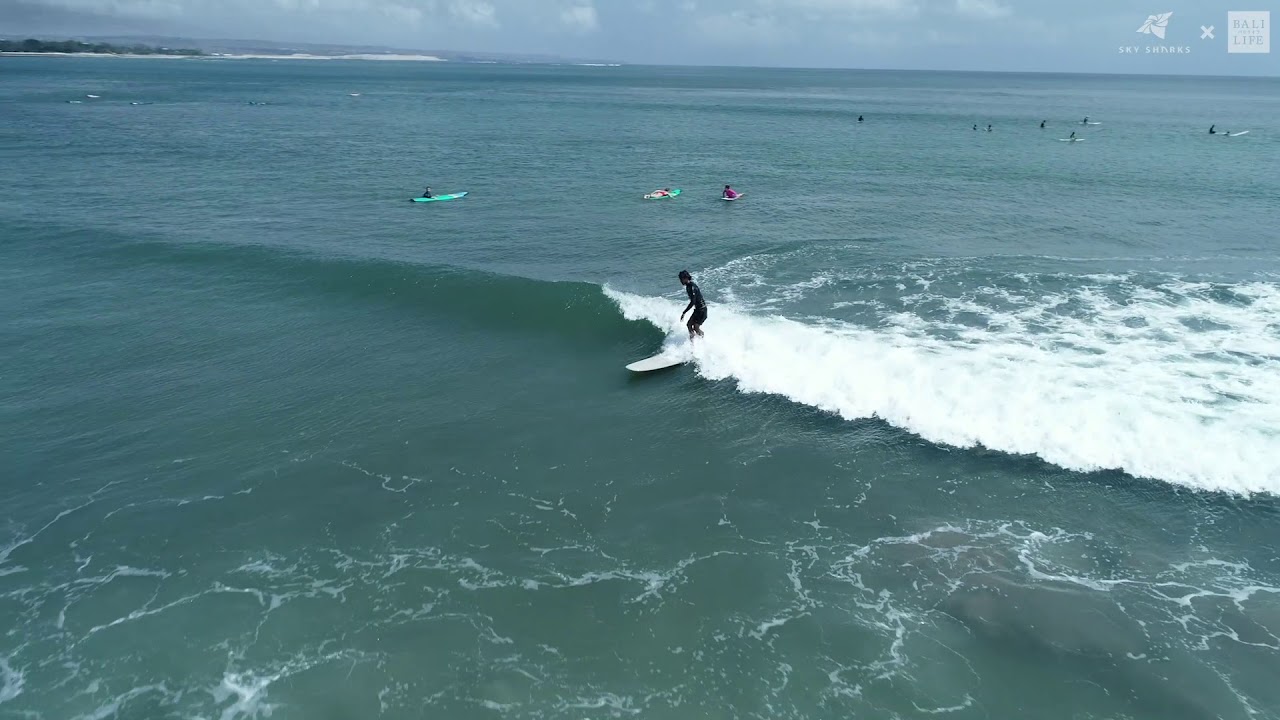 Surfing Kuta Beach BALI 30July2019 - YouTube